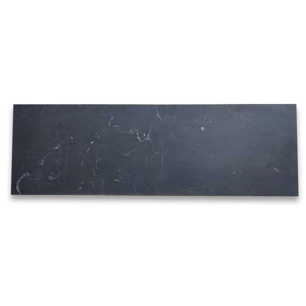 Nero Marquina Black Marble Tile Honed - Inhomebuy