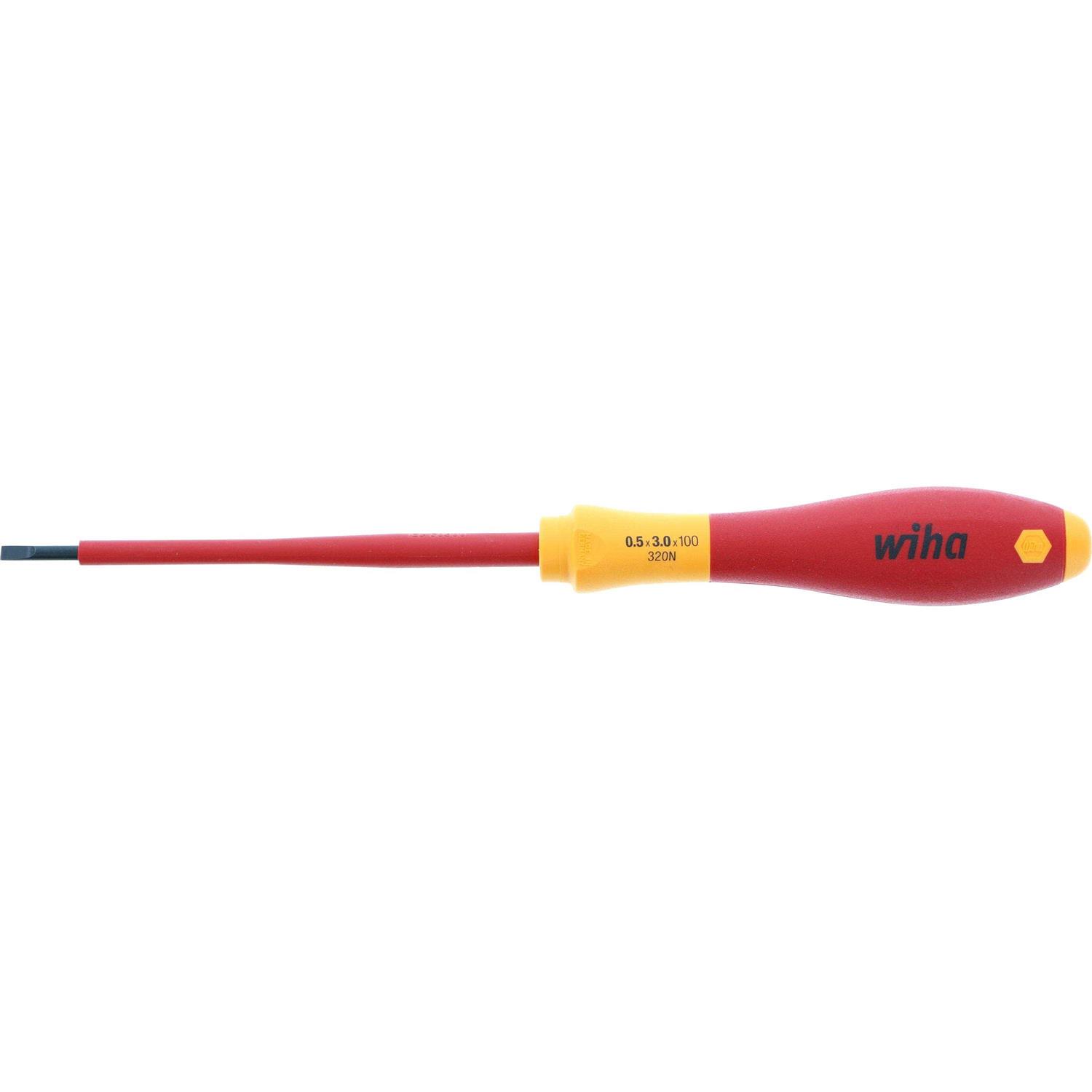 WIHA Insulated Screwdriver Slotted - Inhomebuy
