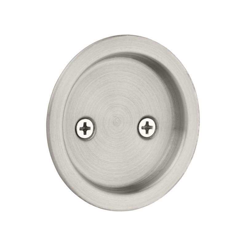 Kwikset Satin Round Pocket Door Lock - Inhomebuy