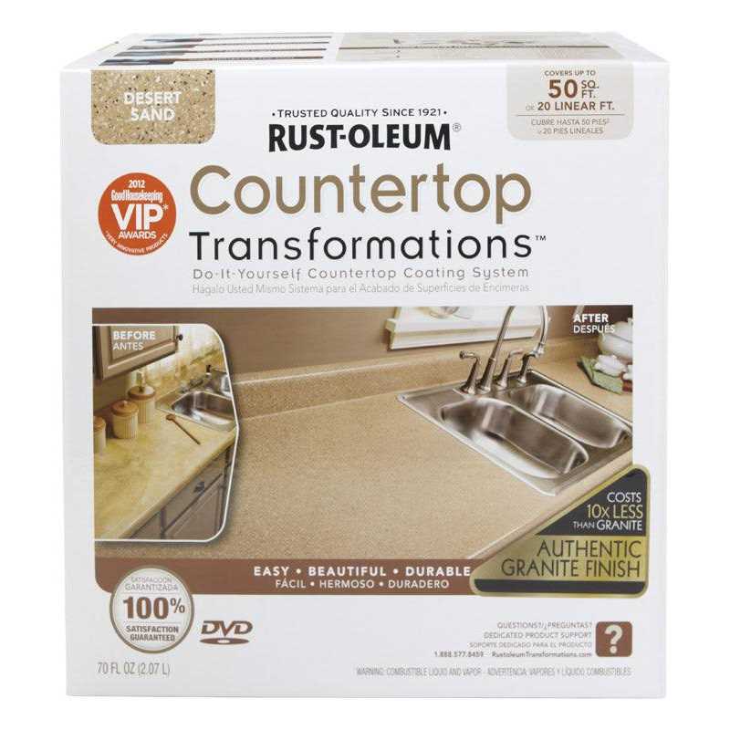 Countertop Transformations Kit Rust-Oleum - Inhomebuy