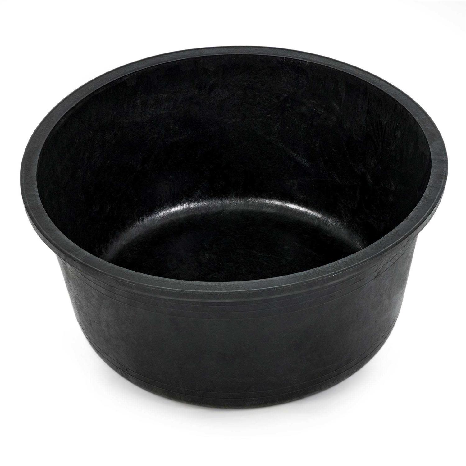 Tuff Stuff Heavy Duty 15 Gallon Round Water, Feed, or Storage Tank Tub - Inhomebuy