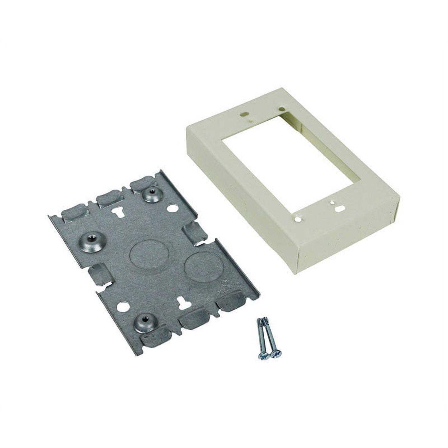 Wiremold RC4CTCBK Poke-Thru Flange & Slide Holder Assembly - Inhomebuy