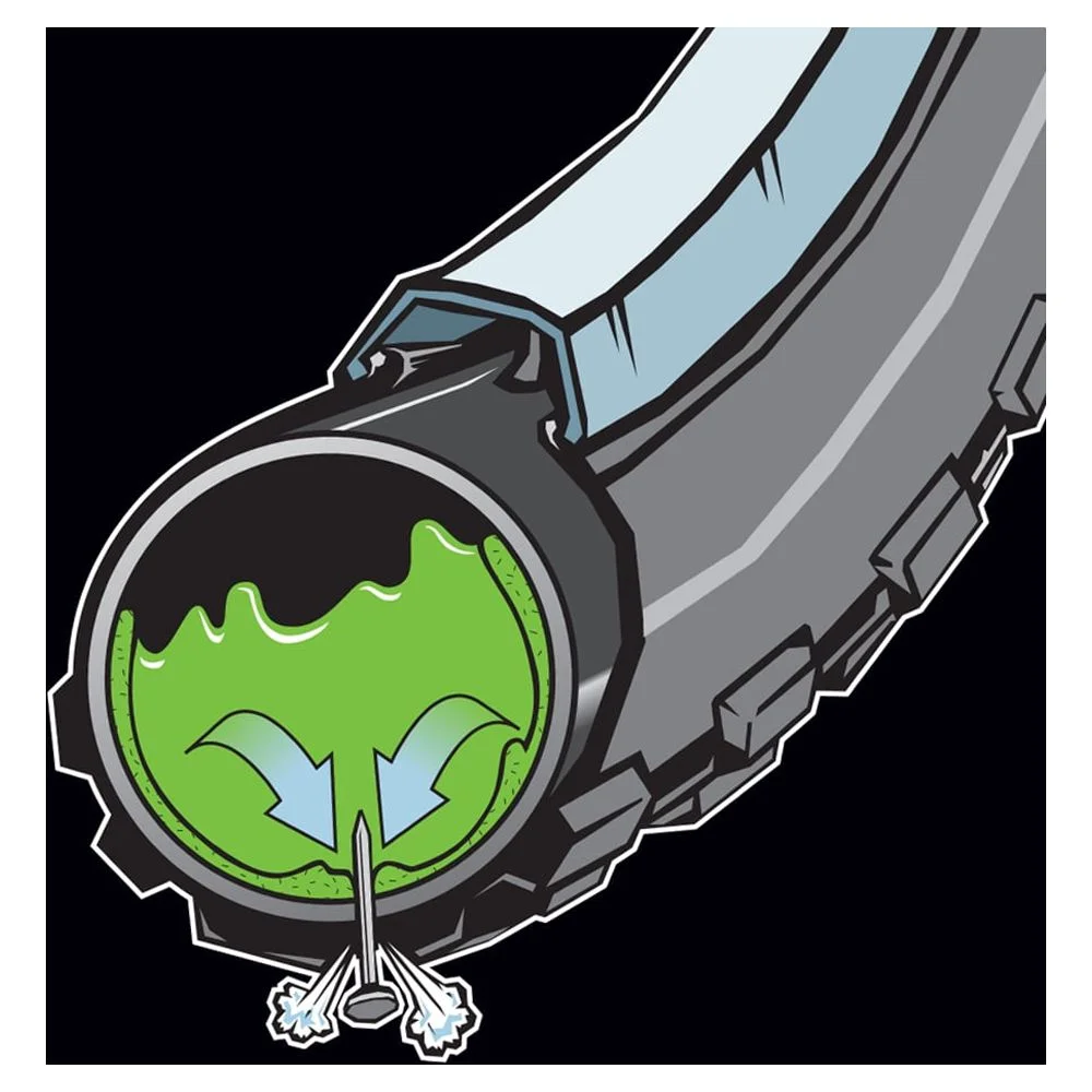 Slime Extra Strong Self-Sealing Bicycle Tube Schrader 1 3/8