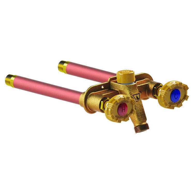 Woodford Horizontal Freezeless Hot Cold Wall Faucet - Inhomebuy