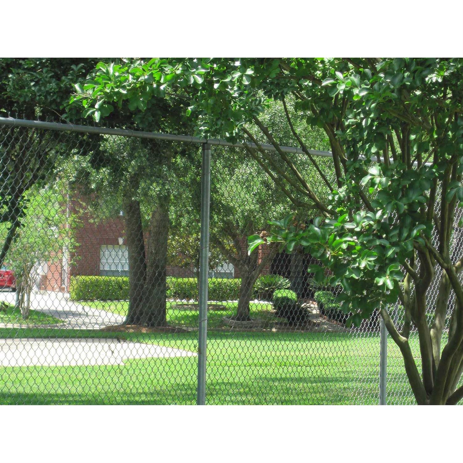 Lowe’s H x 2-in W Silver Galvanized Steel Line Fence Post - Inhomebuy