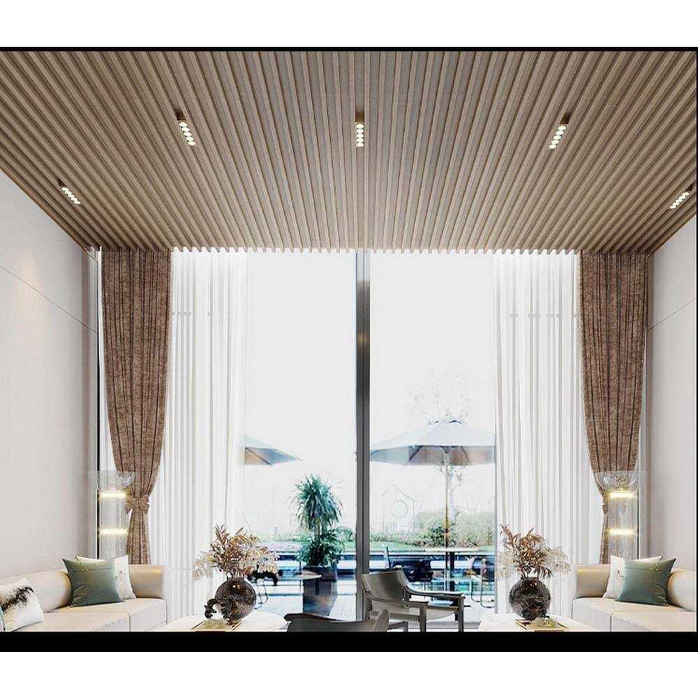 Ejoy 6 in x 0.8 in. Wood Solid Wall Cladding Siding Board - Inhomebuy