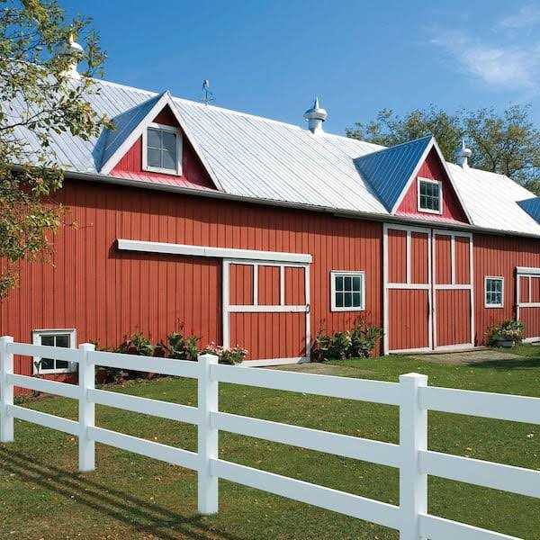 Outdoor Essentials 5 in. x 5 in. White Vinyl Pyramid Fence Post Cap - Inhomebuy