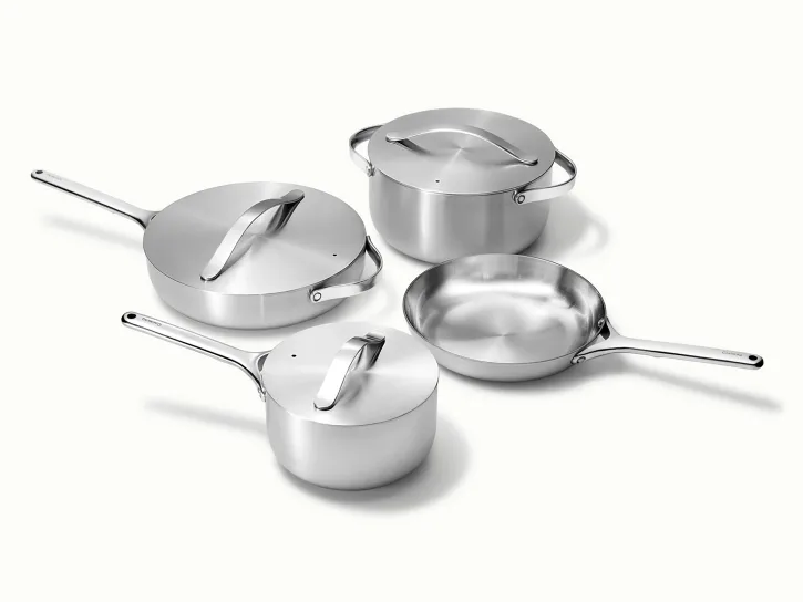 Caraway Non-Toxic Stainless Steel Cookware Set - Inhomebuy