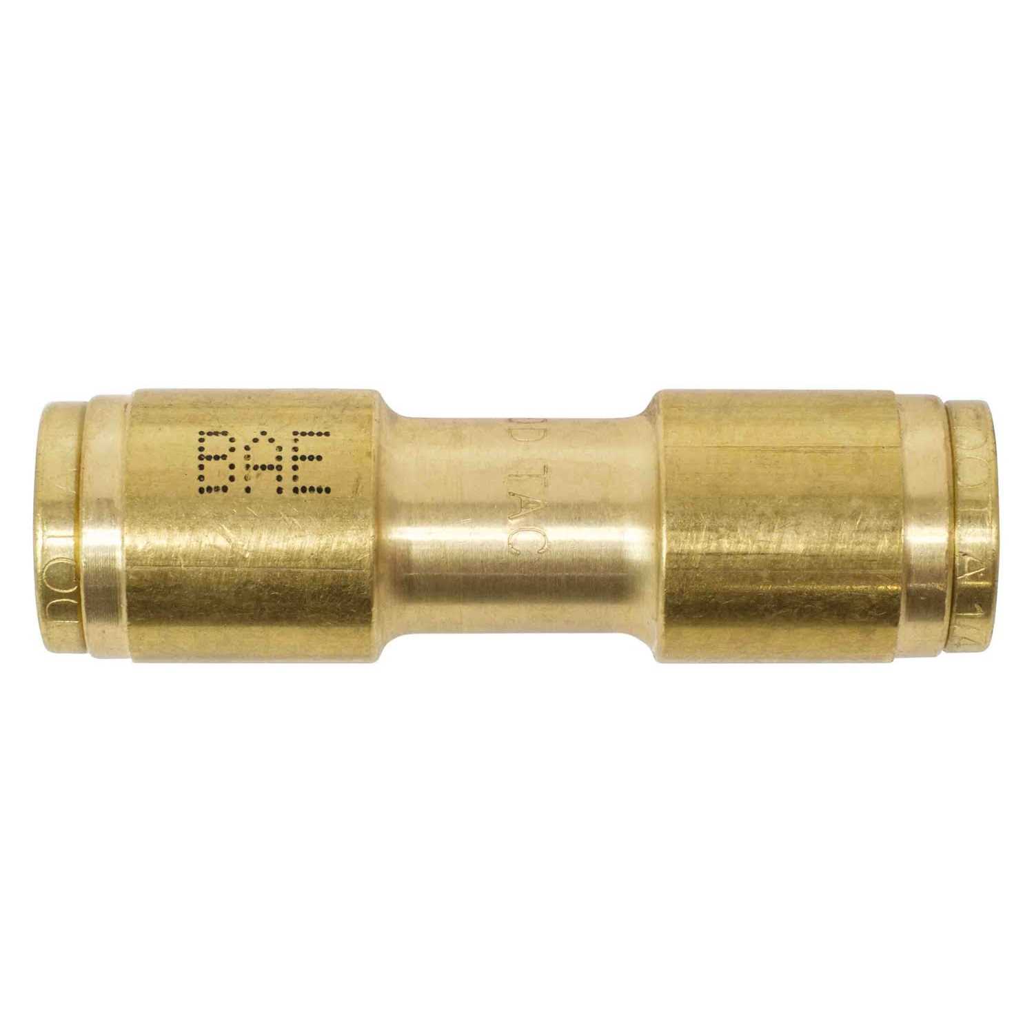 Mytee Products Dot Brass Push to Connect Fitting Straight Union Tube Connector Air Brake Tube Fitting - Inhomebuy