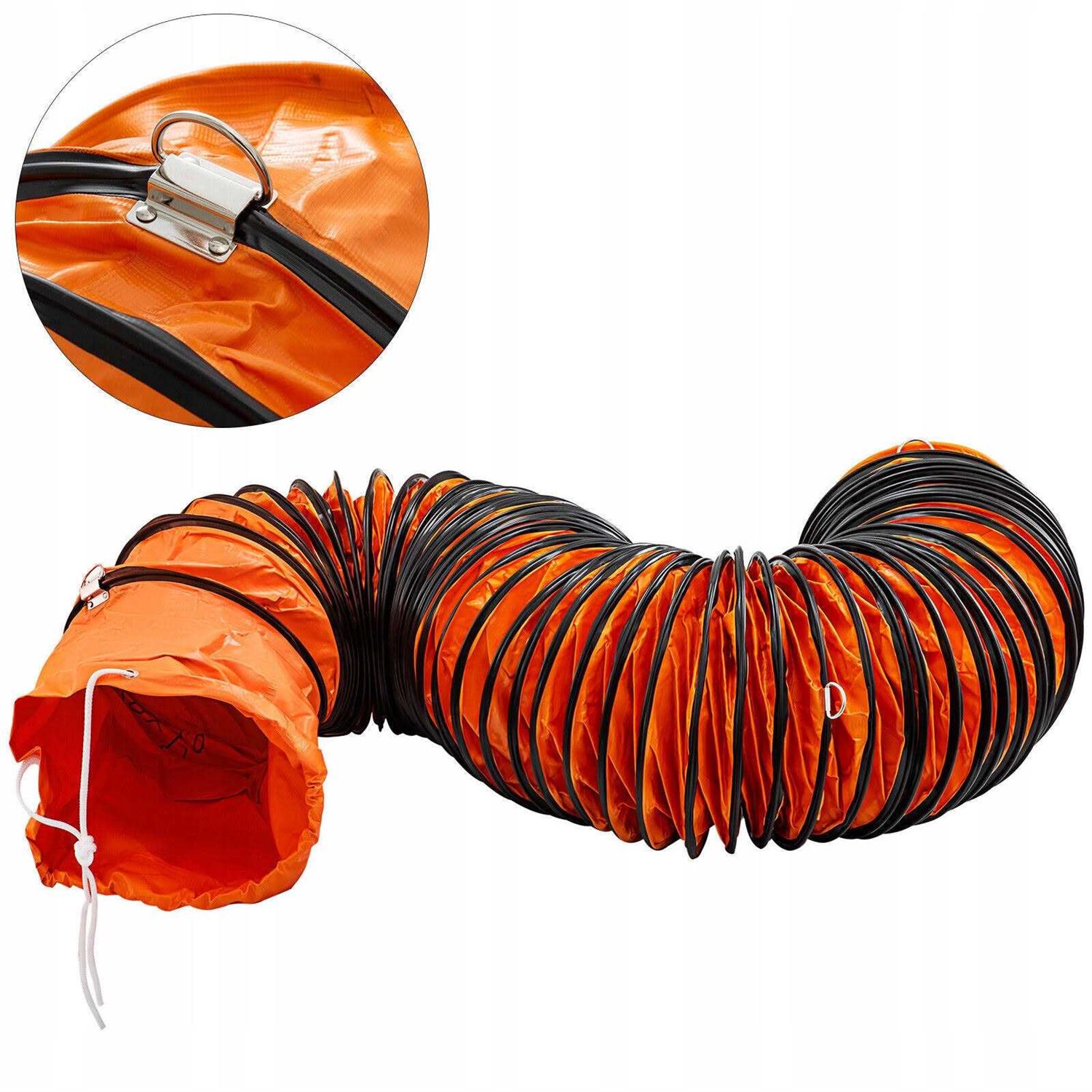 VEVOR 25ft Ducting Hose PVC Flexible Duct Hosing Utility Blower - Inhomebuy