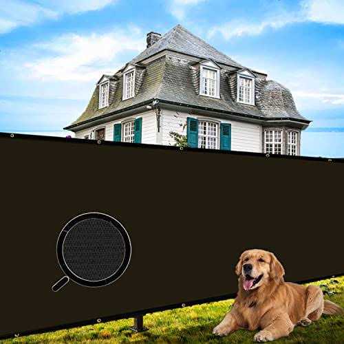 Shade&beyond 50′ Fence Privacy Screen Heavy Duty Gsm Fencing Mesh Shade Net Cover For Wall Garden Yard Outdoor - Inhomebuy