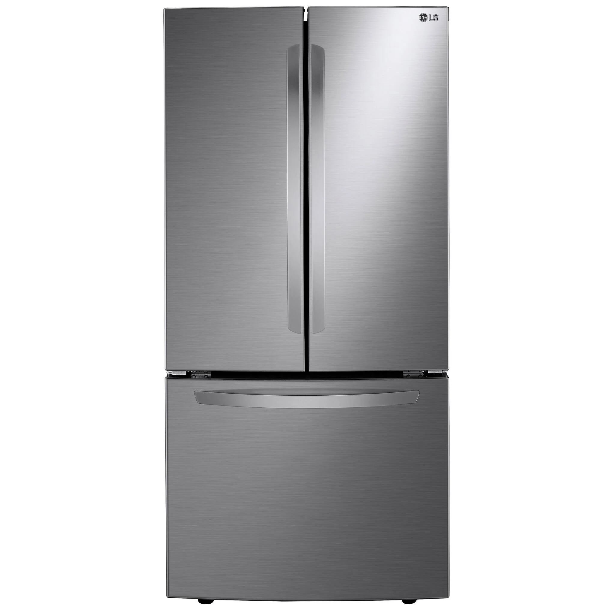 LG 33 IN. 25 CU. FT. STAINLESS STEEL LOOK FRENCH DOOR REFRIGERATOR WITH SMART DIAGNOSIS - LRFNS2503V - Inhomebuy