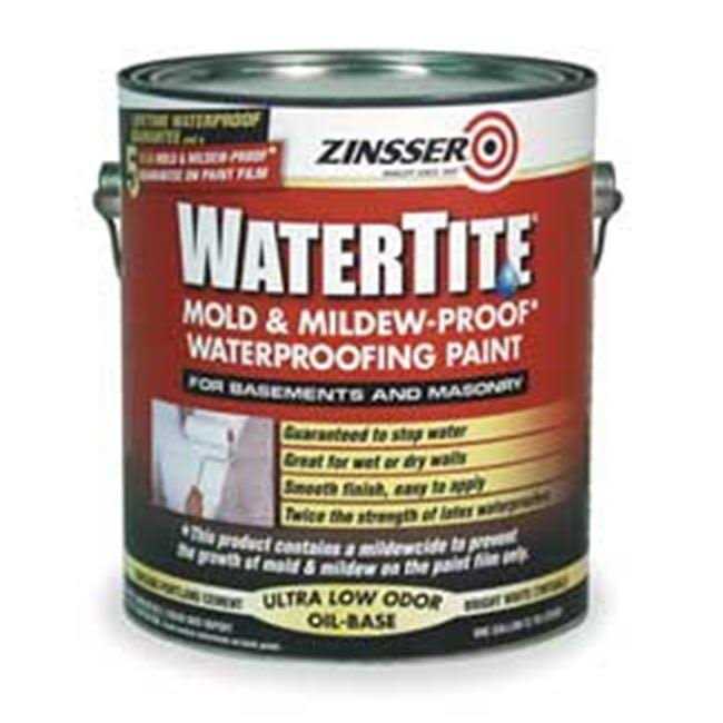 Zinsser Watertite Mold & Mildew-Proof Waterproofing Paint - Inhomebuy