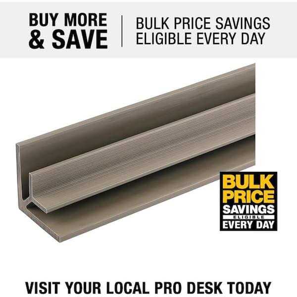 NewTechWood All Purpose L Trim 1.57 in. x 96 in. Composite Siding - Inhomebuy