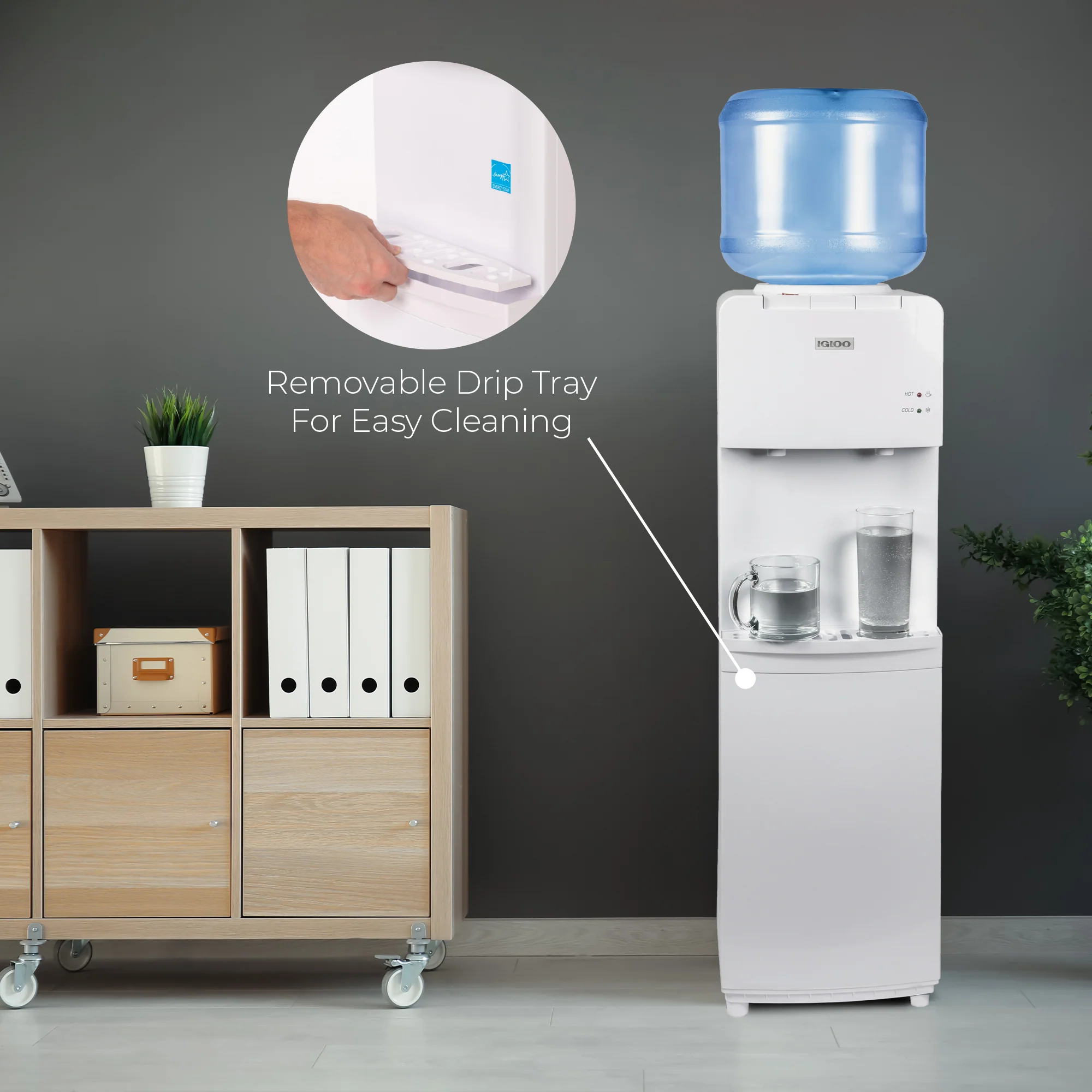 Igloo® Hot & Cold Top Loading Water Dispenser - Inhomebuy