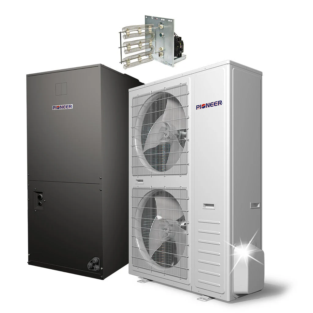 Pioneer® 48,000 BTU 18 SEER Ducted Central Split Air Conditioner Heat Pump System, DYR4248GMFI18R - Inhomebuy