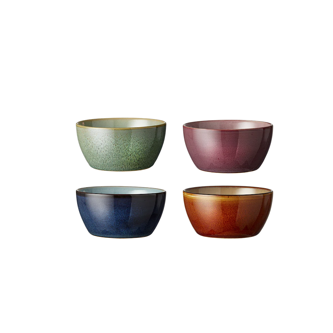 Stoneware Bowl 12 cm 4 Pcs - Inhomebuy