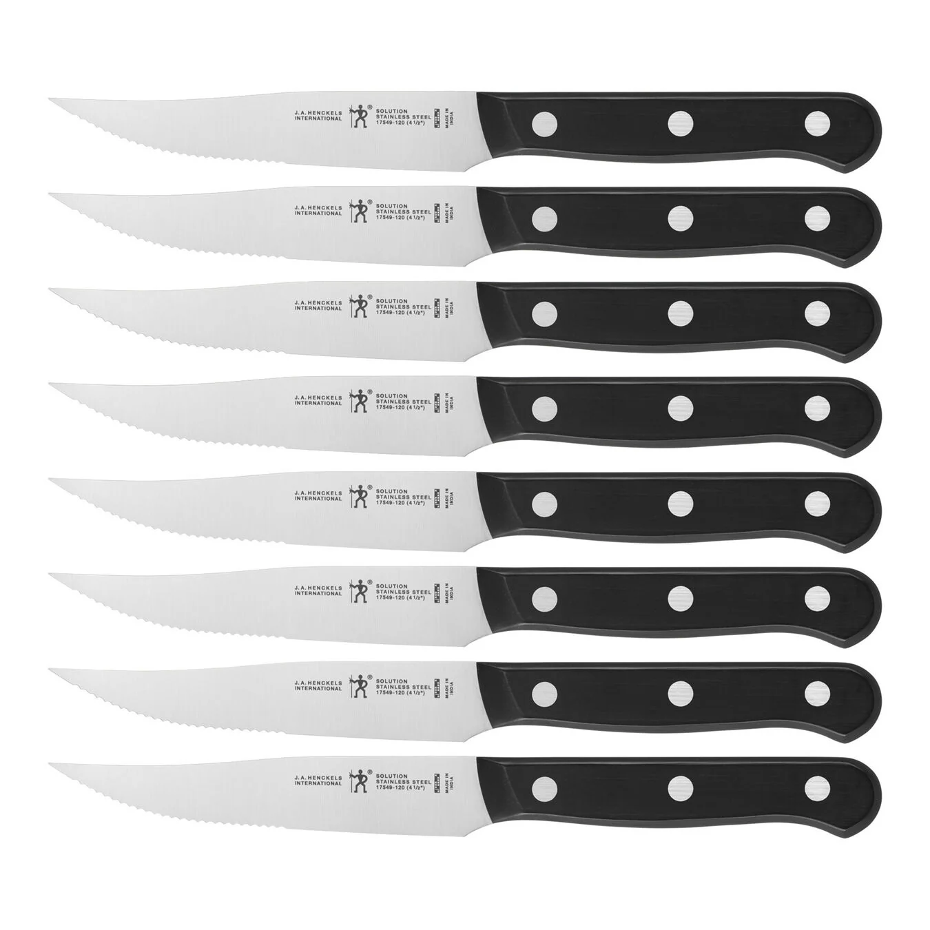 Henckels 8pc Steak Knife Set, Solution Series - Inhomebuy