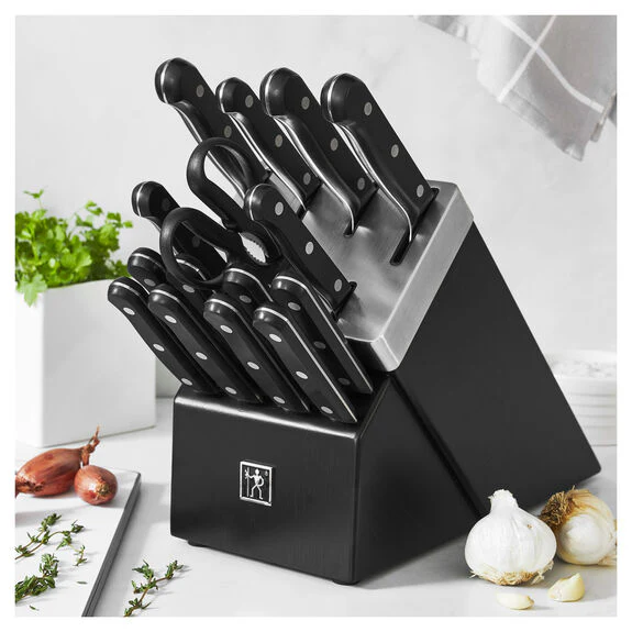 Henckels 16pc Self-Sharpening Knife Block Set, Solution Series, 17555-116 - Inhomebuy