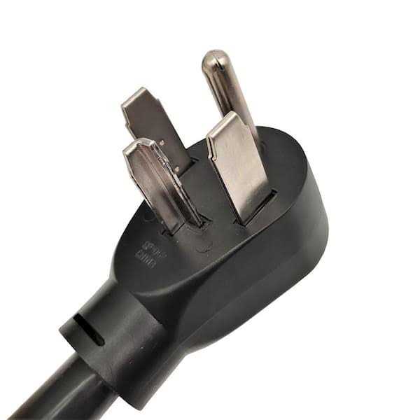 Parkworld 3 ft. 10/4 4-Wire Dryer 30 Amp 4-Prong Y Adapter Cord NEMA 14-30P Plug to 14-30R Receptacle - Inhomebuy