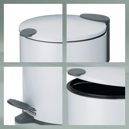 Dust Bin Mats White 3L - Inhomebuy