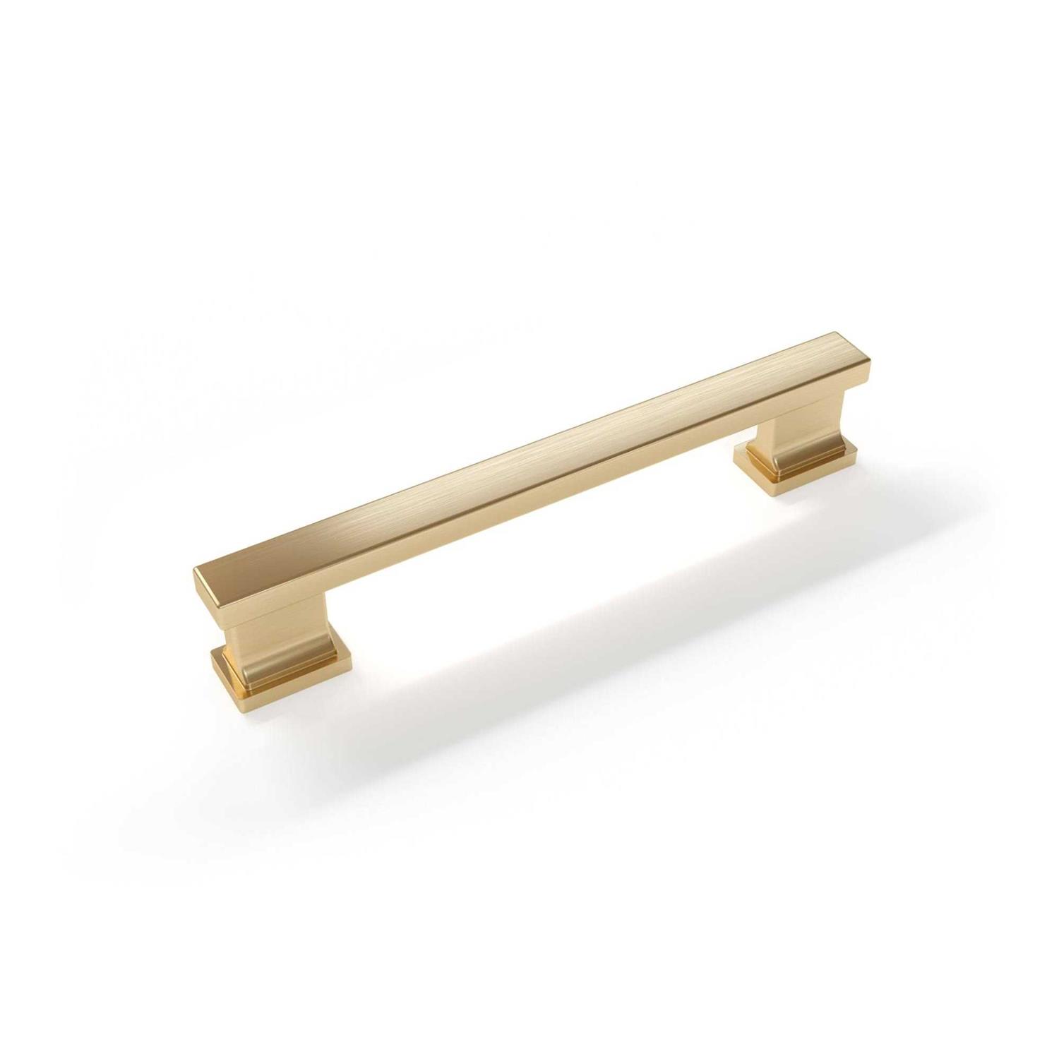 NewAge Products Home Cabinet Brushed Nickel Contemporary Square Knob - Inhomebuy