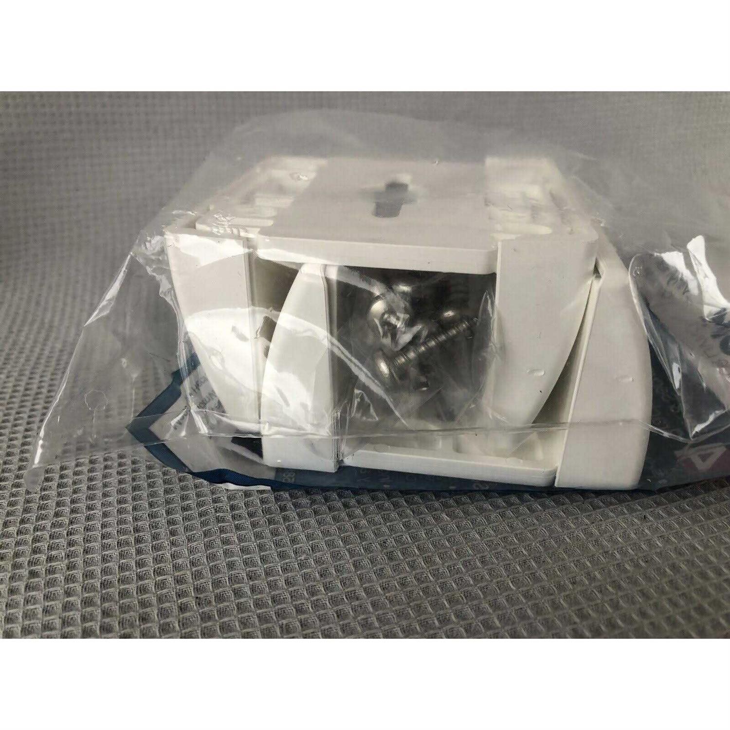 Freedom Pre-Assembled Ashford White Vinyl Decorative Fence Panel 73030038 - Inhomebuy