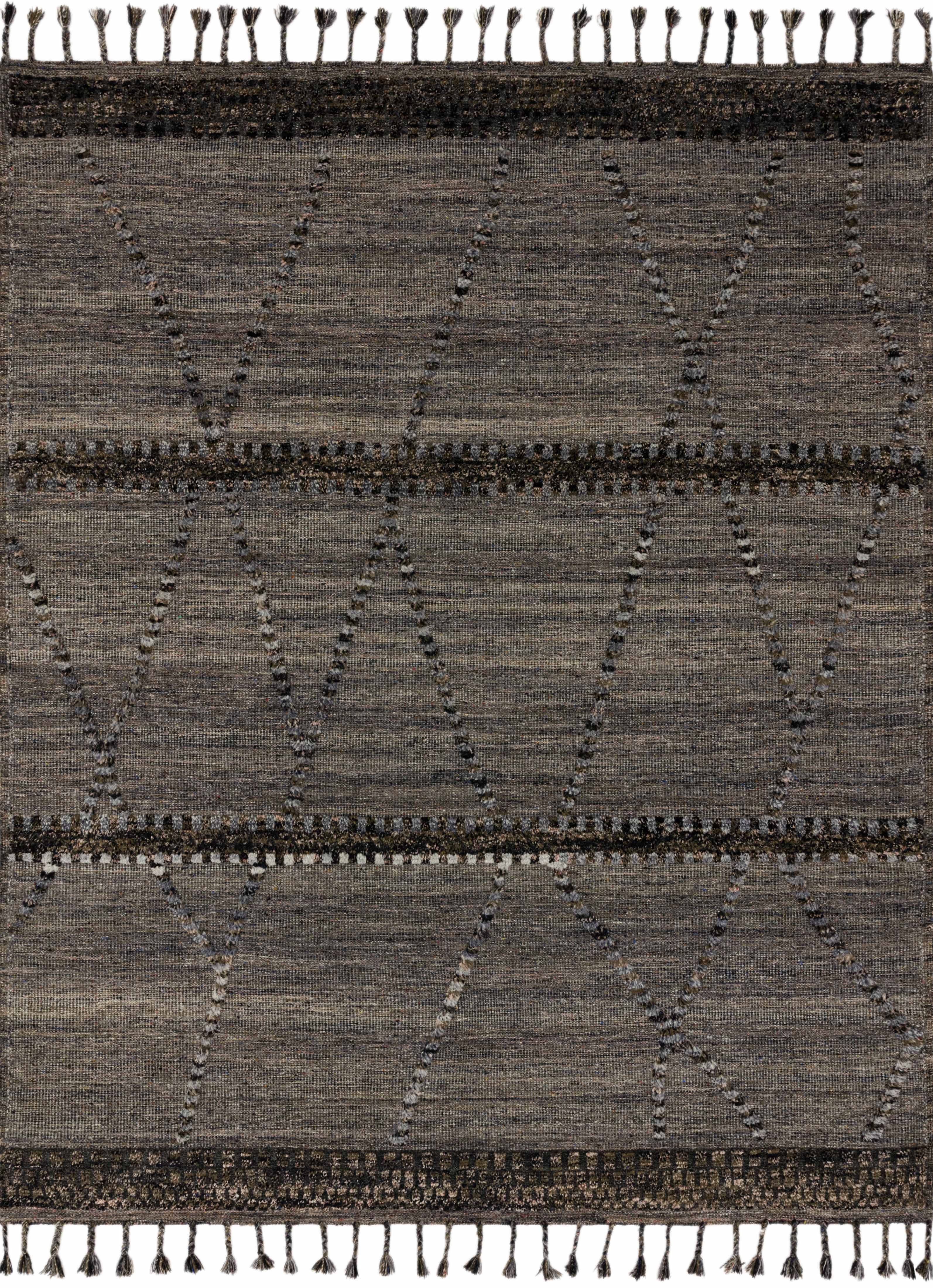 Loloi Rugs Iman Collection Rug in Grey, Multi - 8'6