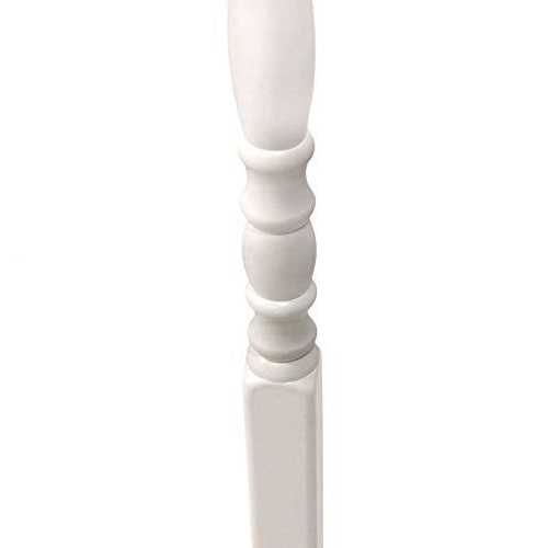 White Colonial Style Vinyl Railing Spindle - Inhomebuy