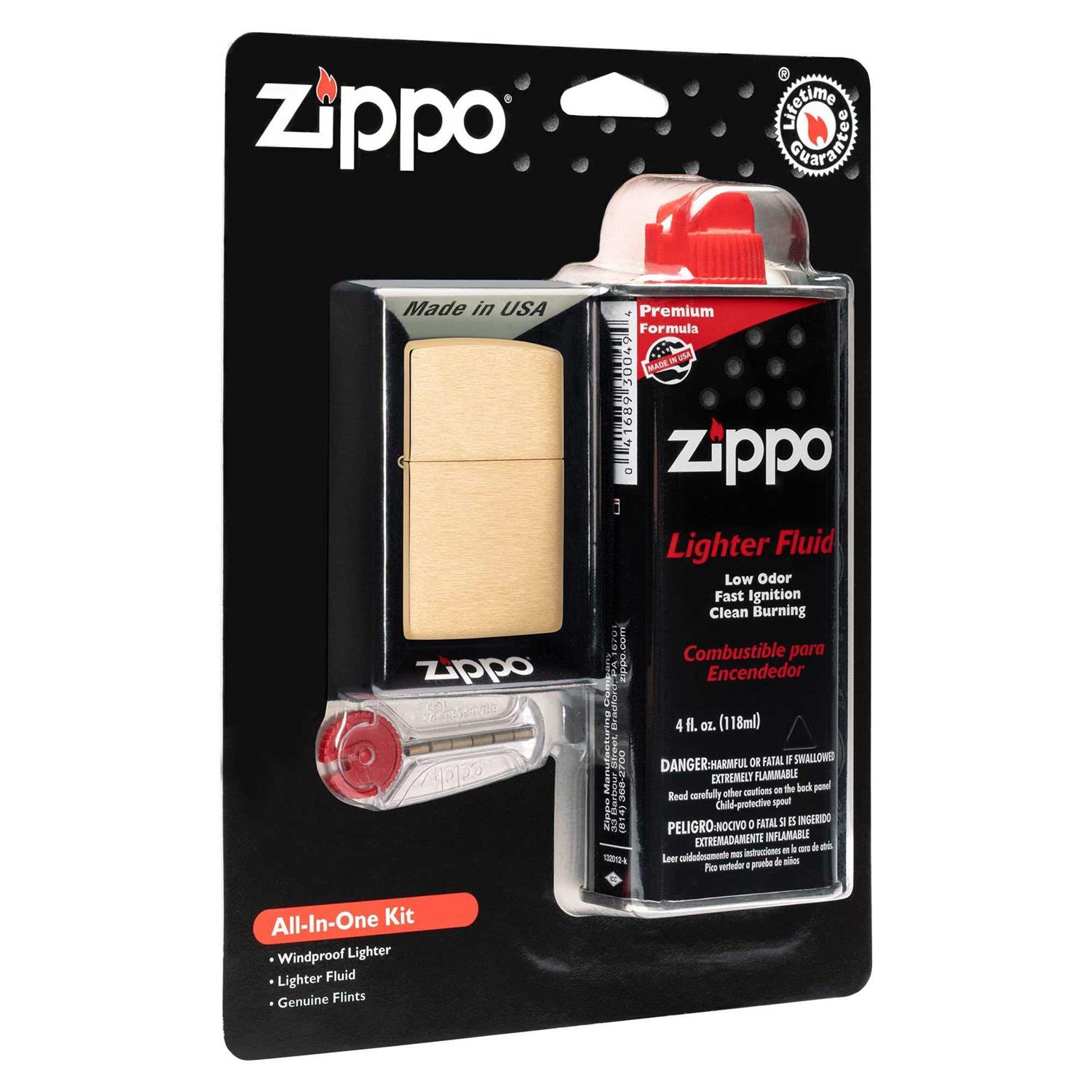 Zippo All-in-One Kit Windproof Lighter - Inhomebuy