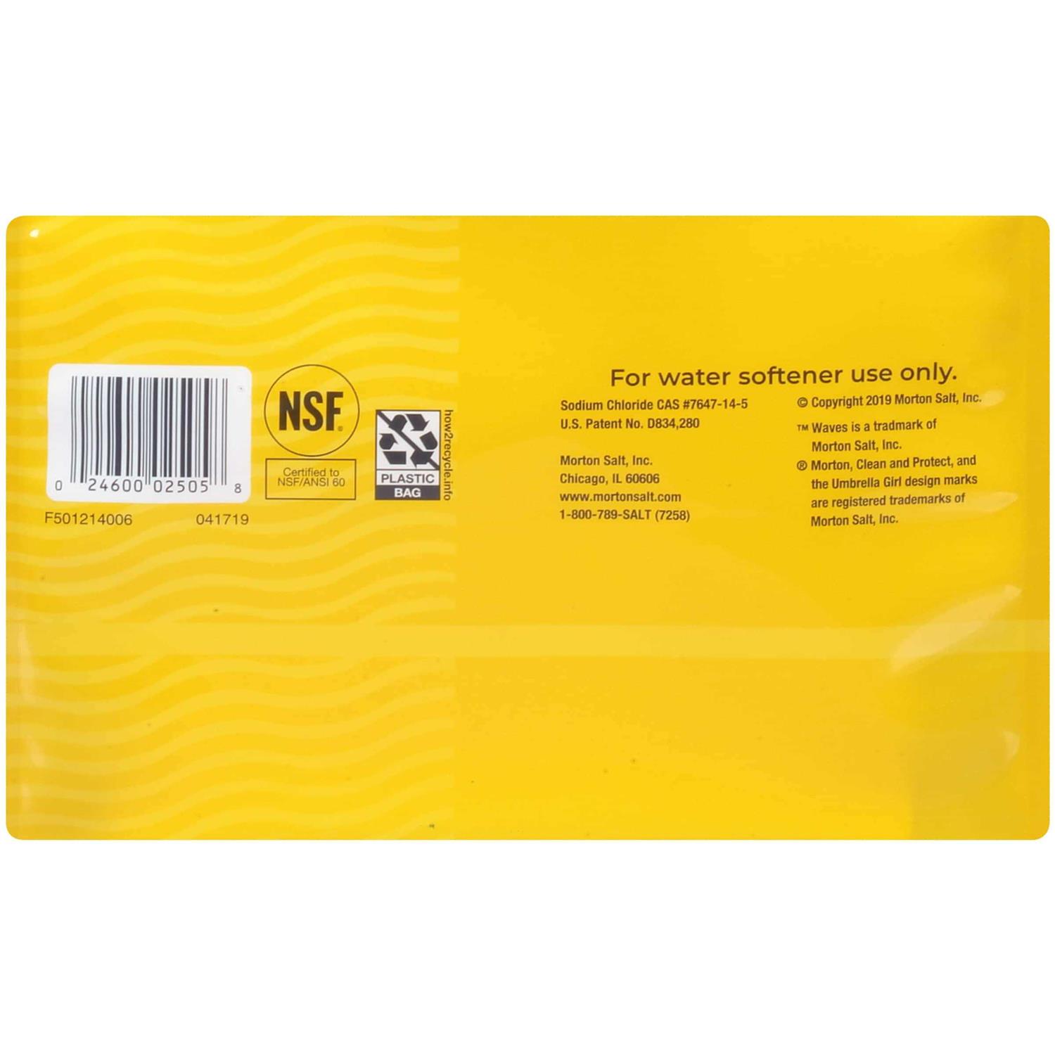 Morton Waves Rust Defense Water Softener Salt Bar 20 lb - Inhomebuy