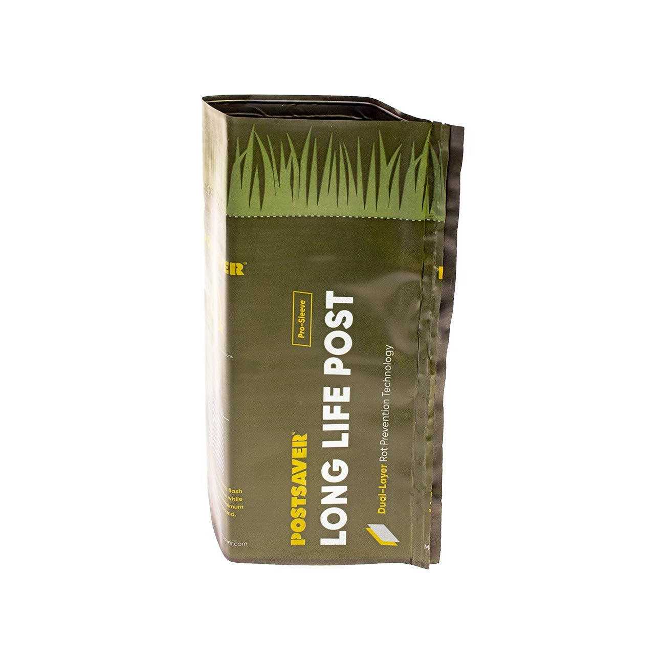 POSTSAVER Rot Protection Sleeve for or Posts Protect Wood Posts from Ground-Line Rot - Inhomebuy