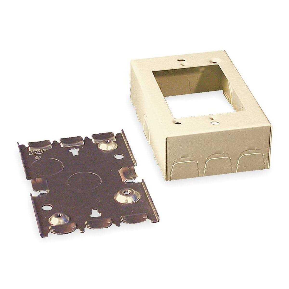 Wiremold RC4CTCBK Poke-Thru Flange & Slide Holder Assembly - Inhomebuy