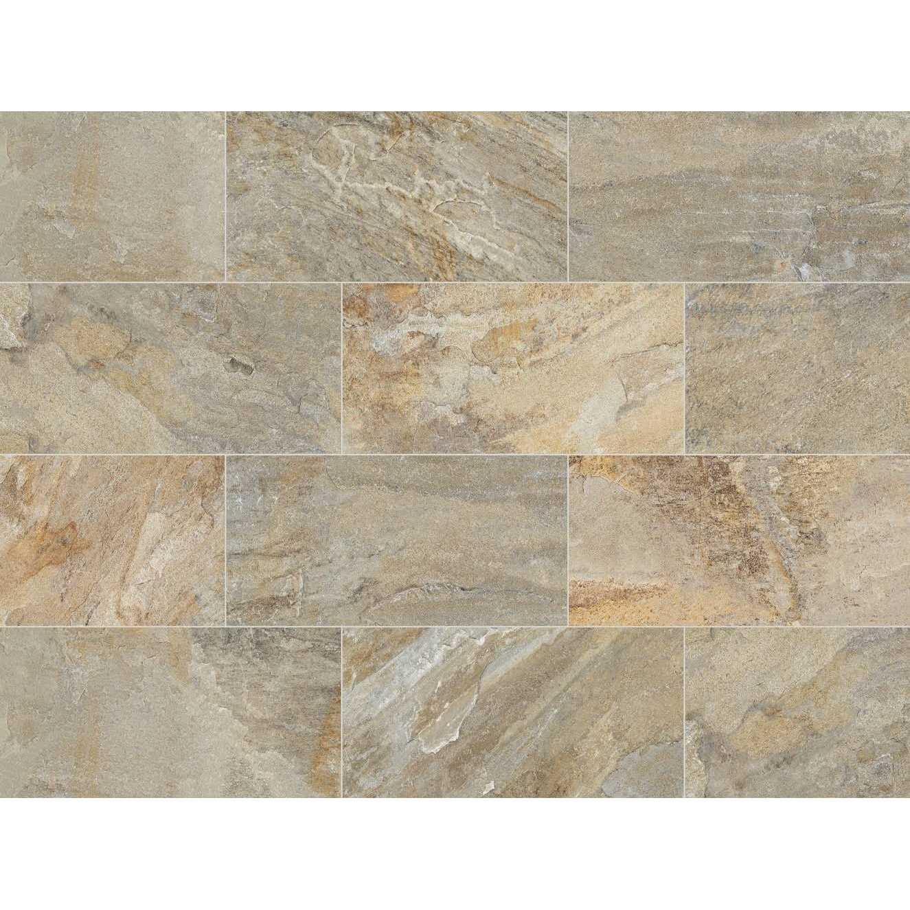 Della Torre Fiona Matte Porcelain Patterned Floor & Wall Tile 20FN08PC - Inhomebuy