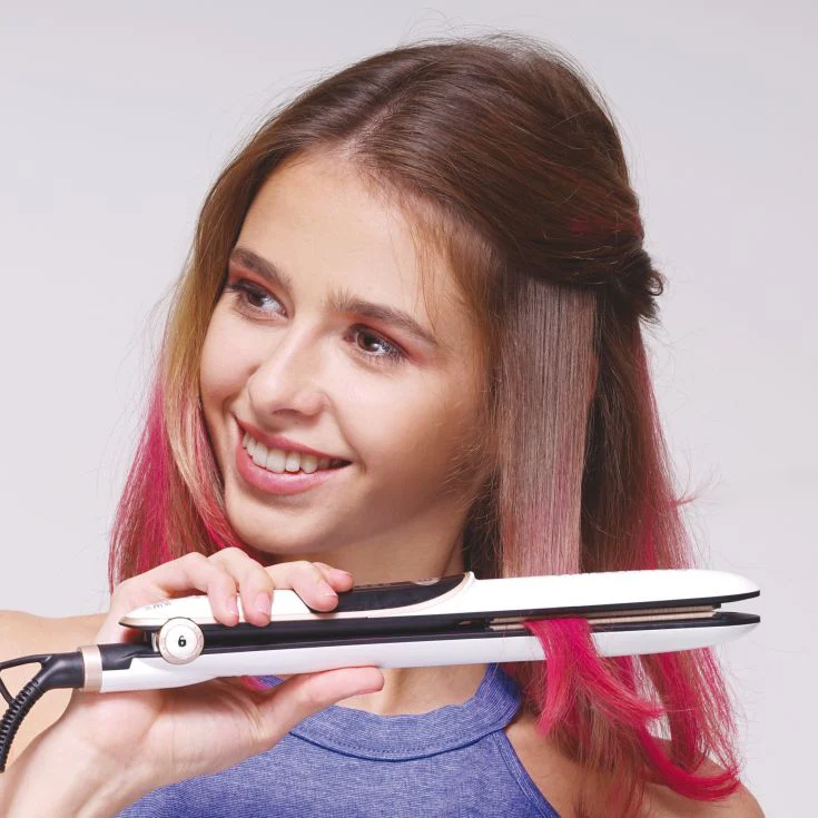 Hair straightener My PRO, Creativity Color Shine, LED Display - Inhomebuy