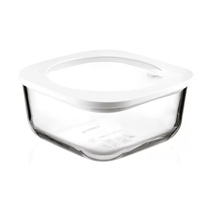 STORE&MORE GLASS Leak-proof glass fridge/freezer/microwave container M - Inhomebuy