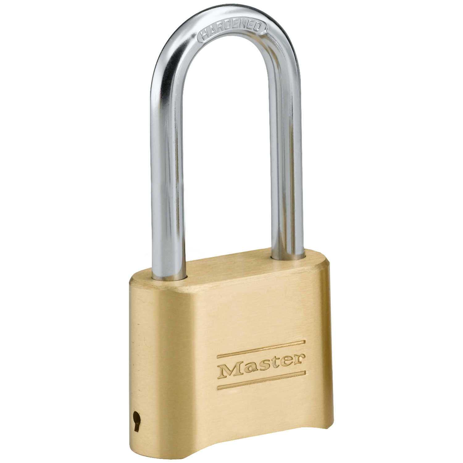 Master Lock 175DLH Combination Padlock, 2 In. Wide 2-1/4 In. Shackle - Inhomebuy
