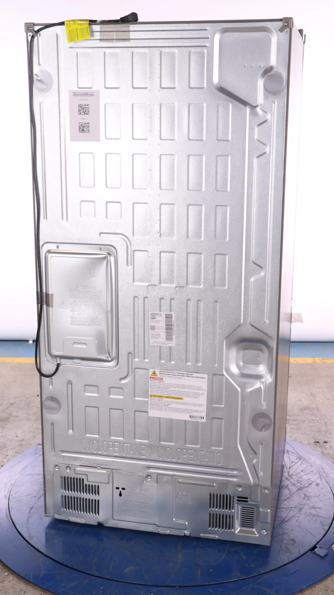 LG 33 IN. 25 CU. FT. STAINLESS STEEL LOOK FRENCH DOOR REFRIGERATOR WITH SMART DIAGNOSIS - LRFNS2503V - Inhomebuy