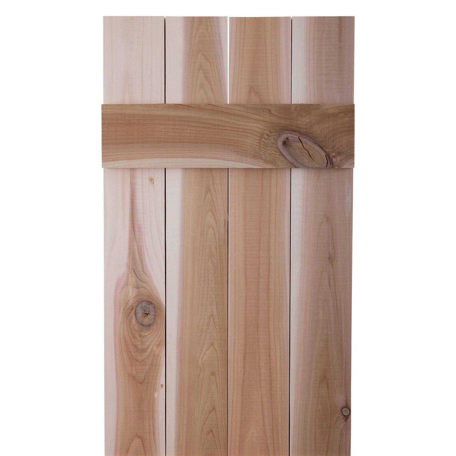 Dogberry 14 Board Batten Exterior Shutters - Inhomebuy