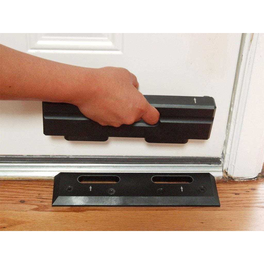 OnGARD OnGUARD French Security Door Brace Door Barricade Prevents Home Invasions - Inhomebuy