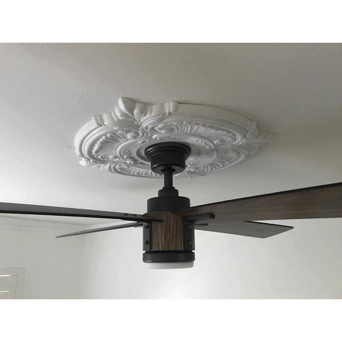 Ekena Millwork 3 1/2ID x 1 Traditional Thermoformed PVC Ceiling Medallion - Inhomebuy
