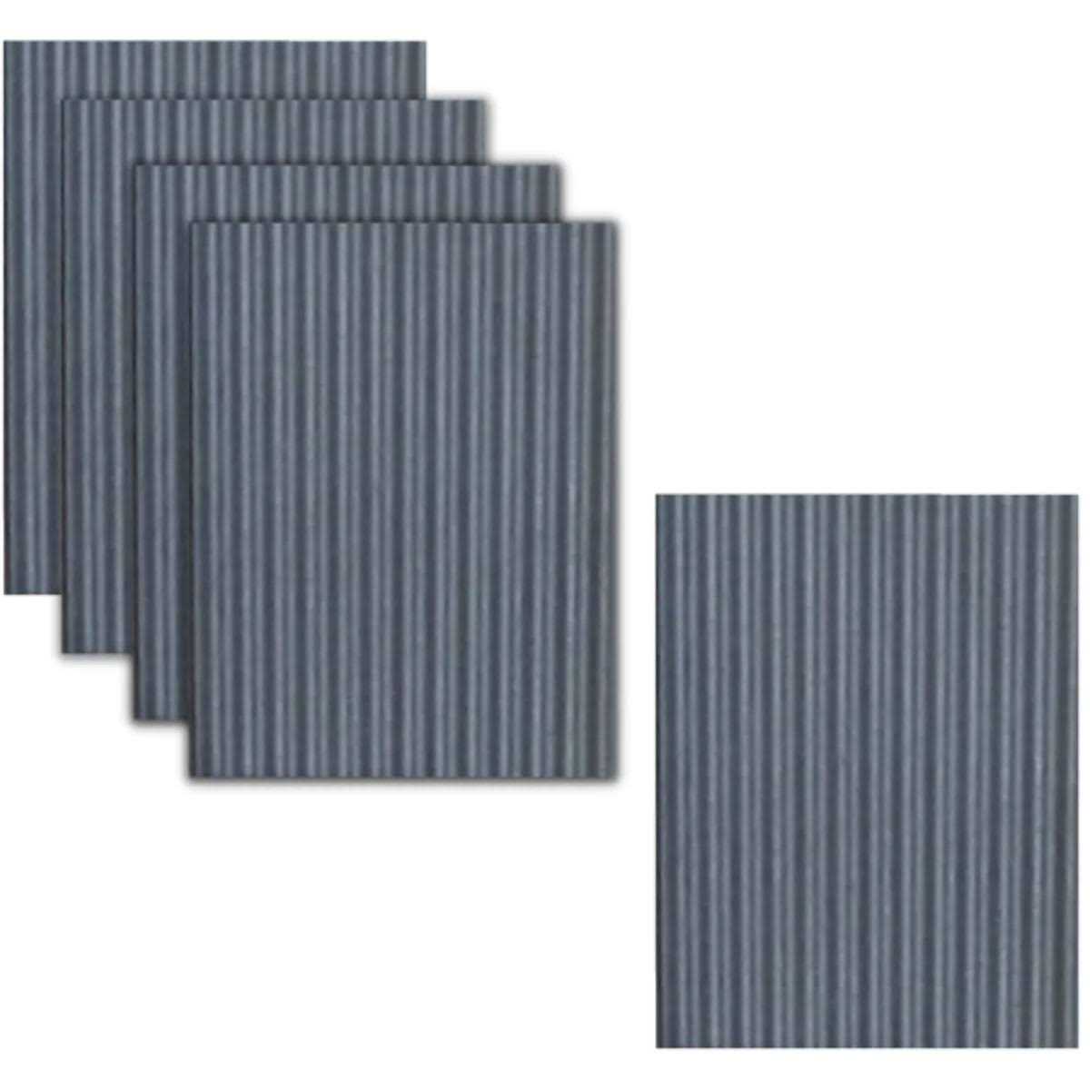 Dakota Tin 24W x 36H Colorado Corrugated Metal Wainscoting Panel - Inhomebuy