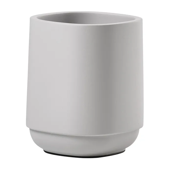 Time Toothbrush Mug Soft Grey - Inhomebuy