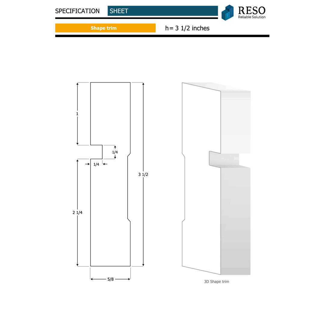 Newton 84” H x D Casing RESO - Inhomebuy