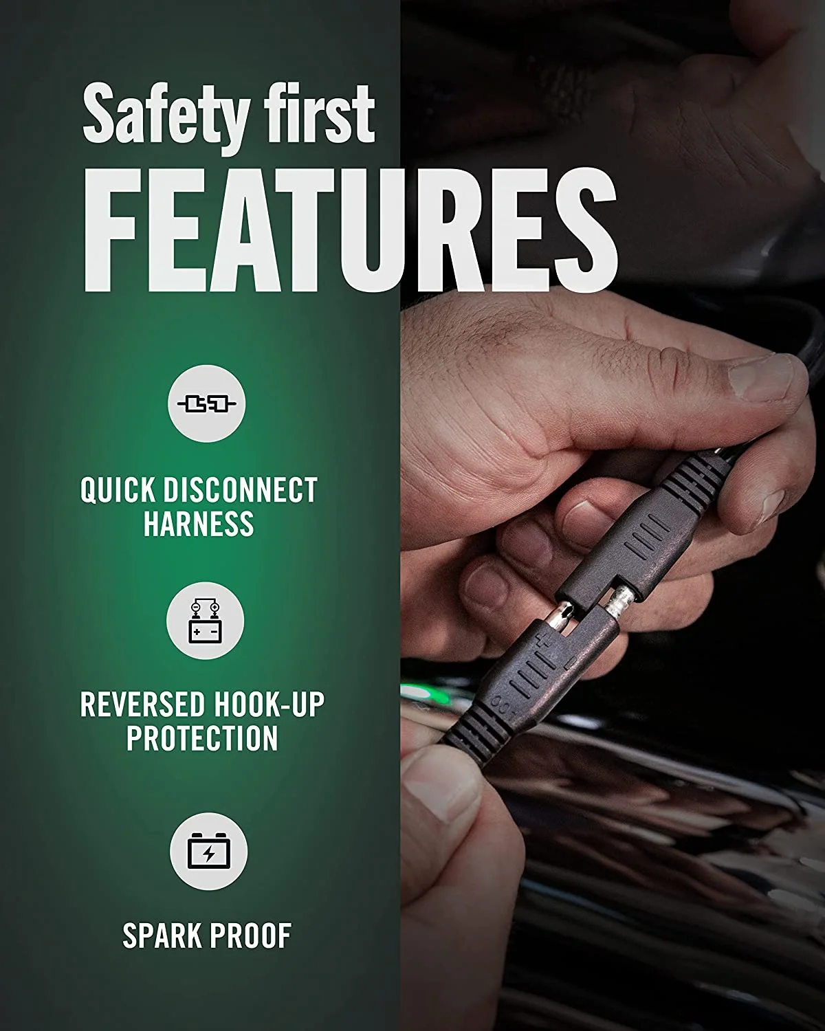 Battery Tender Plus 12V Battery Charger and Maintainer: 1.25 AMP Powersport Battery Charger and Maintainer for Motorcycles, ATVs, UTVs - Smart 12 Volt Automatic Float Charger - 021-0128 - Inhomebuy