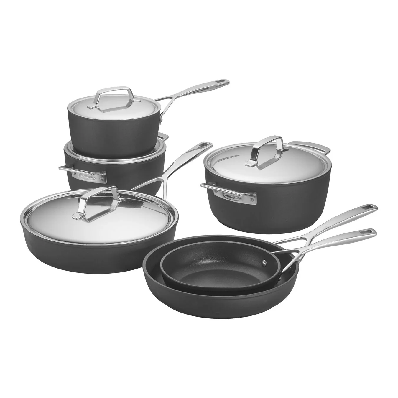 Demeyere 10pc Aluminum Nonstick Cookware Set, AluPro Series - Inhomebuy