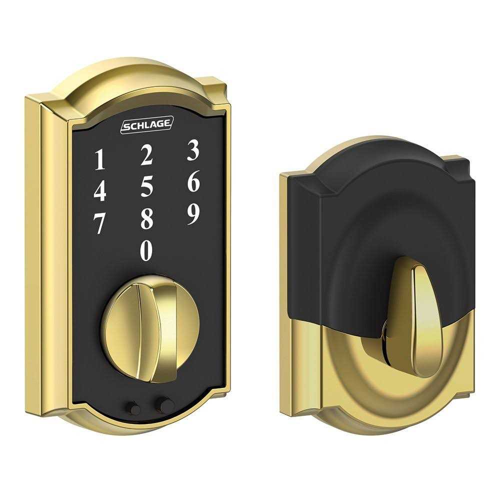 Schlage Camelot Touch Deadbolt - Inhomebuy