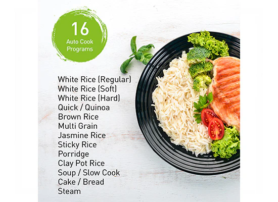 Panasonic Rice Cooker | SRCN188 | 10-cup, Microcomputer Controlled - Inhomebuy