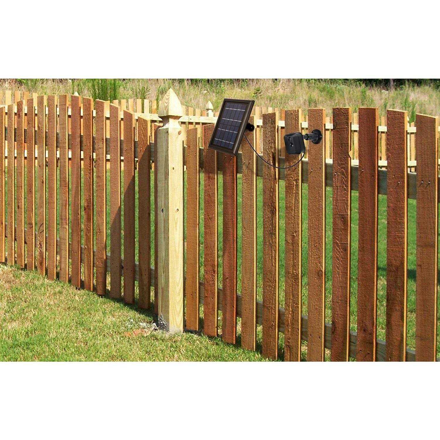 Wasserstein Solar Panel with 13ft Cable for Arlo Essential Spotlight/XL Spotlight Camera Only - Inhomebuy