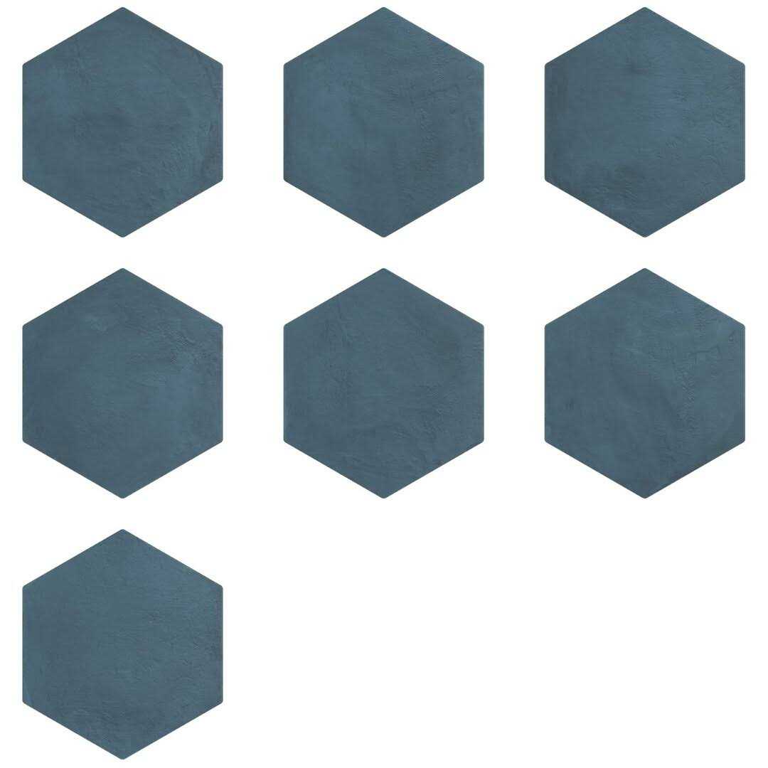 Dash 8.5 in. x 9.84 in. Matte Hexagon Porcelain Floor and Wall Tile Ivy Hill Tile - Inhomebuy